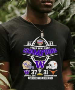 2024 Sugar Bowl Champions Washington Huskies 37 31 Texas Longhorn Shirt