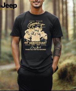 2024 Tour George Strait 48th Anniversary 1976 2024 Thank You For The Memories signature Shirt