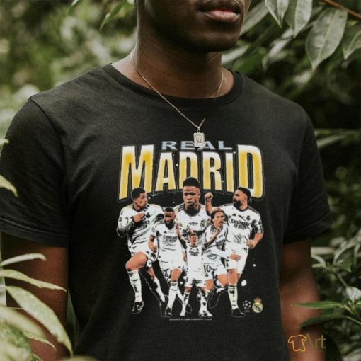 2024 Ucl Champs Real Madrid Graphic T Shirt