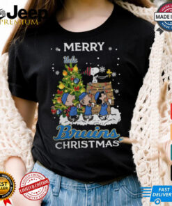 2024 Ucla Bruins Snoopy And Friends Merry Christmas Shirt