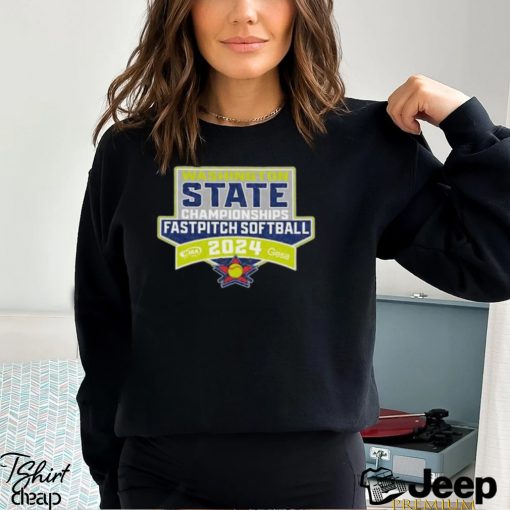 2024 WIAA State Fastpitch Softball Washington State Champions Shirt