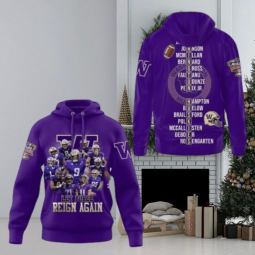 2024 Washington Huskies Sugar Bowl Champions Hoodie Football 3D