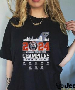 2024 Western Conference Champions Edmonton Oiler Special Shirt