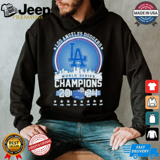 2024 World Series Champions Honoring The Los Angeles Dodgers MLB Victory Shirt