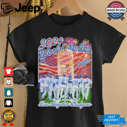 2024 World Series Los Angeles Dodgers Players Shirt