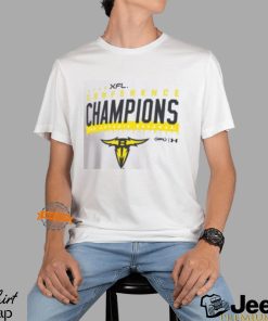 2024 XFL San Antonio Brahmas On Field Conference Champions Classic T Shirt