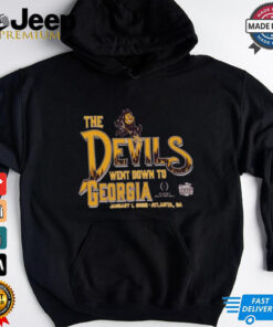 2025 CFP Peach Bowl Arizona State Sun Devils ‘The Devils Went Down to Georgia’ T Shirt