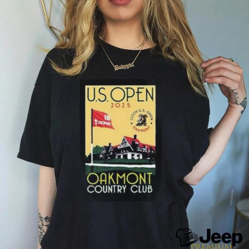 2025 U.S. Open Ahead Blue Oakmont Poster Instant shirt