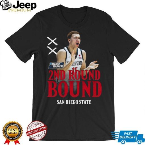 2ND Round Bound San Diego State poster shirt