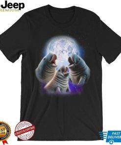 3 Mana Howling At The Moon Mana Chubby Mermaid T Shirt