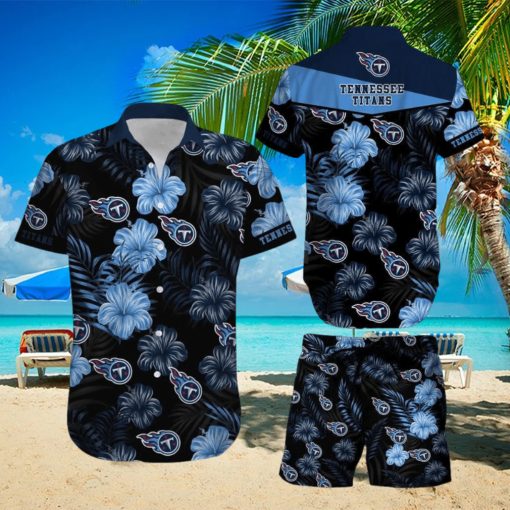 Tennessee Titans NFL Football Summer Beach Team Hawaiian Shirt And Short For Men Women Gift