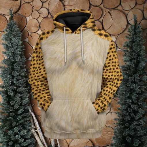 3D Cheetah Cosplay Custom Hoodie Apparel