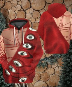 3D Freddie Mercury Eyeball Suit Custom Hoodie Apparel