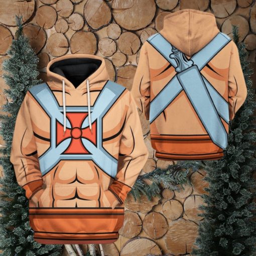 3D Master Of The Universe He Man Custom Tshirt Hoodie Apparel