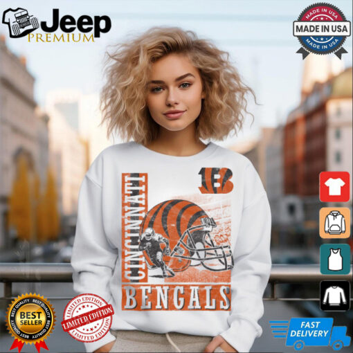 Cincinnati Bengals Helmet Dash T Shirt