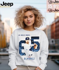 Eddy Alvarez Los Angeles Dodgers Baseball Player shirt