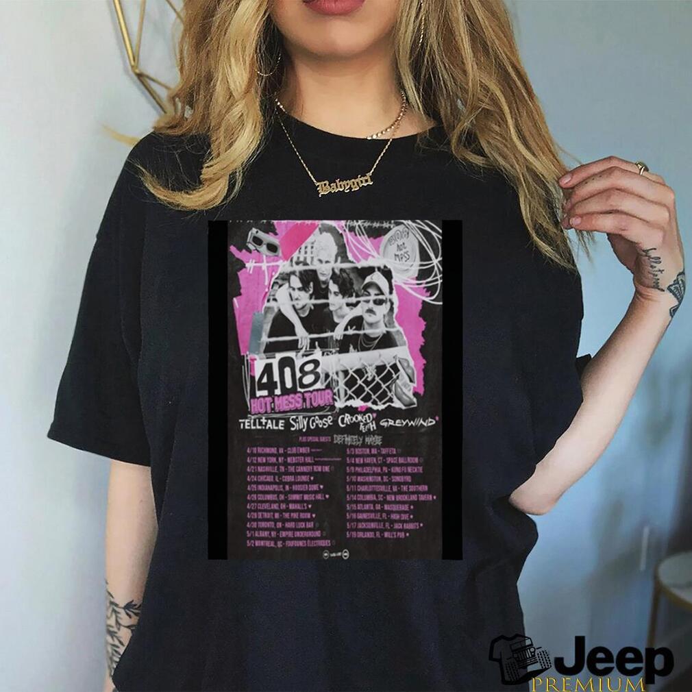 408 Band Hot Mess 2024 Poster shirt - teejeep