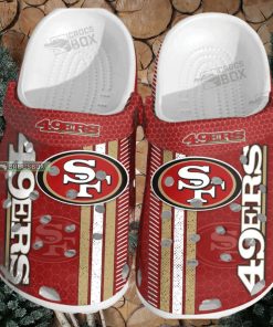 49ers Huddle Harmony Crocs Red