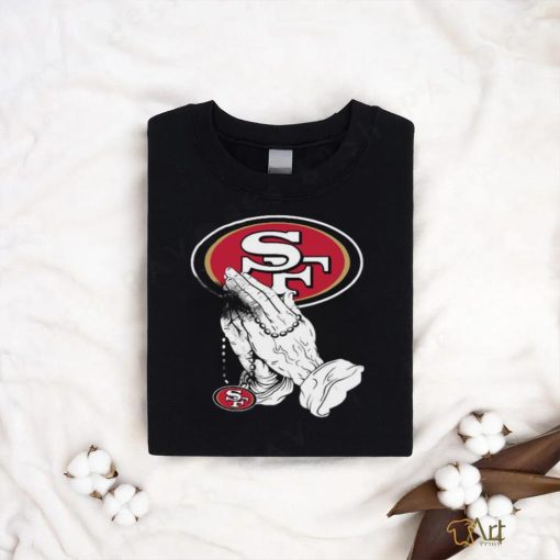49ers Praying Hands San Francisco 49ers T Shirt