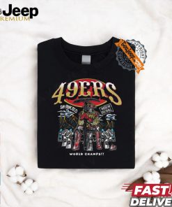 49ers sanfrancisco world champs shirt