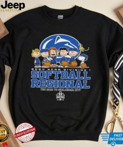 Peanuts characters 2024 NCAA division I softball regional Penn State Nittany Lions logo shirt