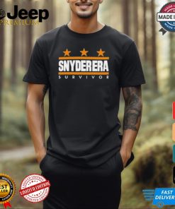 Official Washington Commanders The Cali Commander Snyder Era Survivor Shirt