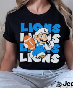 Detroit Lions Super Mario shirt