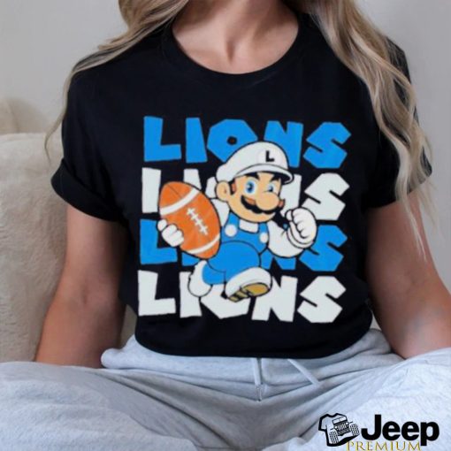 Detroit Lions Super Mario shirt