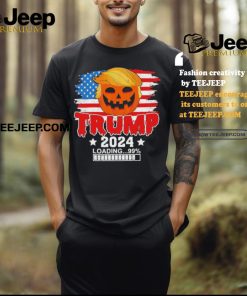 Official Trumpkin US Flag, Trump 2024 Loading, Make Halloween Great Again T Shirt