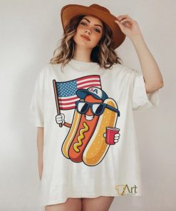 4th Of July Hotdog Fourth Of July Patriotic Shirt