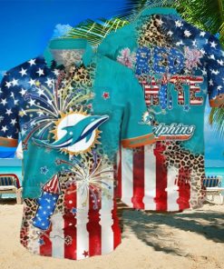 4th Of July Independence Day NFL Miami Dolphins Hawaiian Shirt