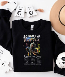 50 Years of Iron Maiden Run for Your Lives Commemorative thank you for the memories Shirt