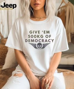 500kg Of Democracy Funny Helldivers 2 shirt