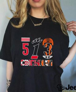 513 Cincinnati Bearcats Cincinnati Reds and Cincinnati Bengals sports team shirt