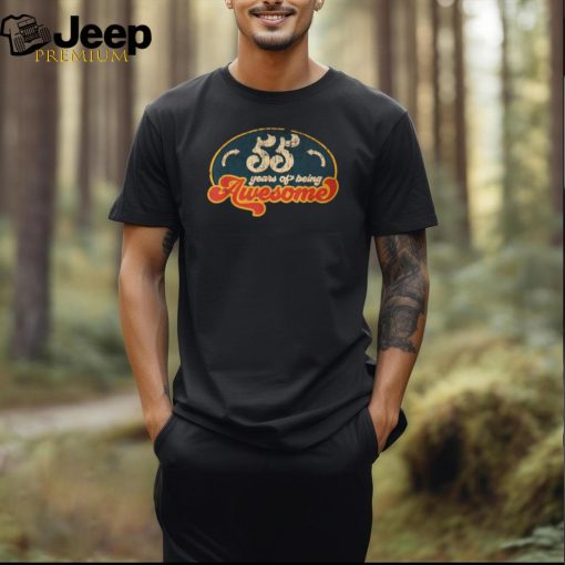 55 Year Old Retro Vintage 55Th Birthday T Shirt