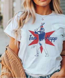 Chicago Cubs Ian Happ slugger swing signature shirt