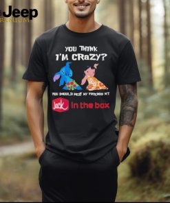 Baby Stitch And Lilo Pelekai Admit it now working at Jack in the box would be Boring with me shirt