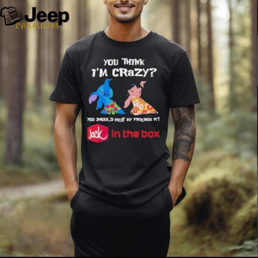 Baby Stitch And Lilo Pelekai Admit it now working at Jack in the box would be Boring with me shirt