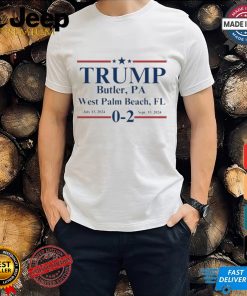 Trump 0 2 Unstoppable Fighter Butler, PA and W Palm Beach, FL T Shirt