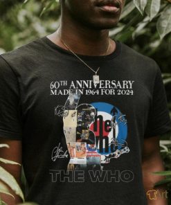 The Who 60th Anniversary Made In 1964 For 2024 T Shirt