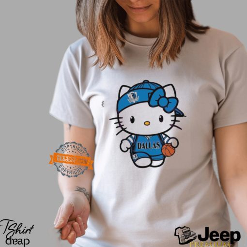 Hello Kitty Dallas Mavericks NBA Basketball Shirt