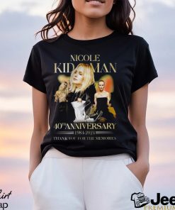 Nicole Kidman 40th Anniversary 1984 2024 Thank You For The Memories T Shirt