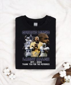 Cowboys Legend Larry Allen 1971 2024 Thank You For The Memories T Shirt