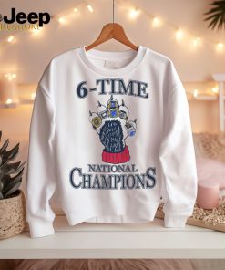 6 Time National Champions Crewneck shirt