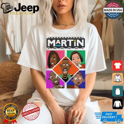 Martin Lawrence Martin Tv Shows Cartoon t shirt