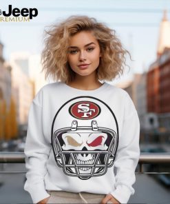 San Francisco 49ers Skull Helmet 2024 Shirt