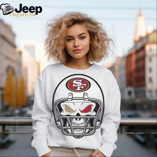 San Francisco 49ers Skull Helmet 2024 Shirt