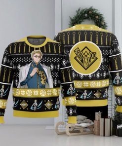 7 3 Sorcerer Nanami Kento Jujutsu Kaisen Ugly Christmas Sweater