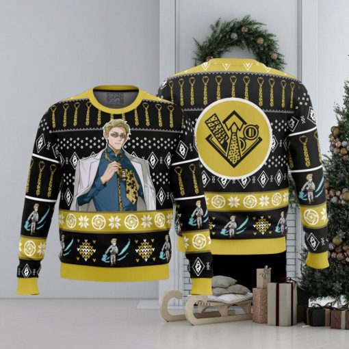 7 3 Sorcerer Nanami Kento Jujutsu Kaisen Ugly Christmas Sweater