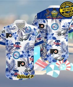 76Ers Phillies Philadelphia Eagles Hawaiian Shirt Best Beach Gift